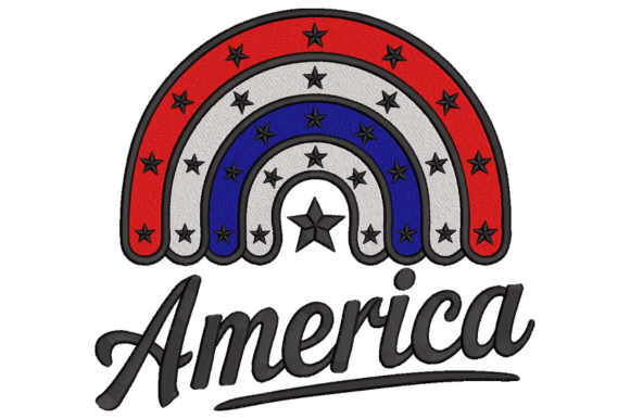 America Patriotic Rainbow: A Designer’s Review for Handmade Gifts