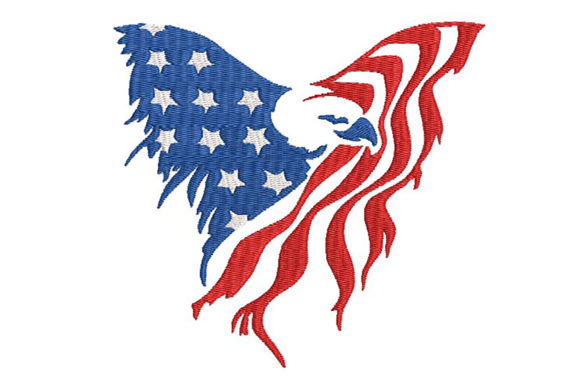 American Eagle Flag Stylized: Merch Review