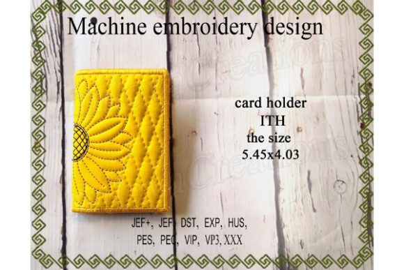 Card Holder in the Hoop: A Craft Fair Review