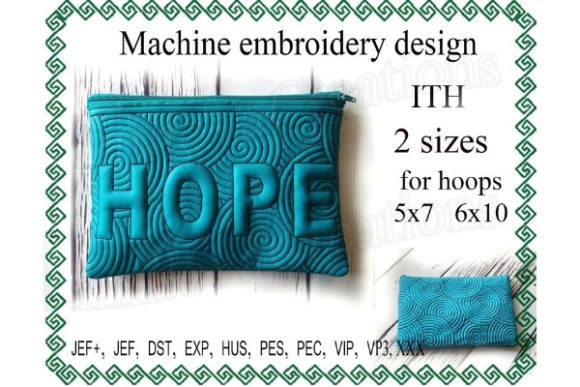 Cosmetic Bag Design in the Hoop: A Designer Review