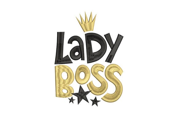 h1Lady Boss: A Bold Embroidery Design for Seasonal & Holiday Products/h1
