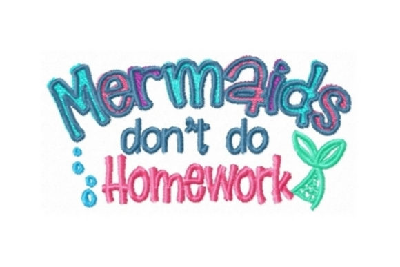 Mermaids Don't Do Homework: A Crafter's Review