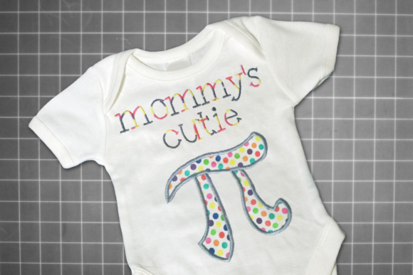 Mommy's Cutie Pi Applique: A Craft Fair Review