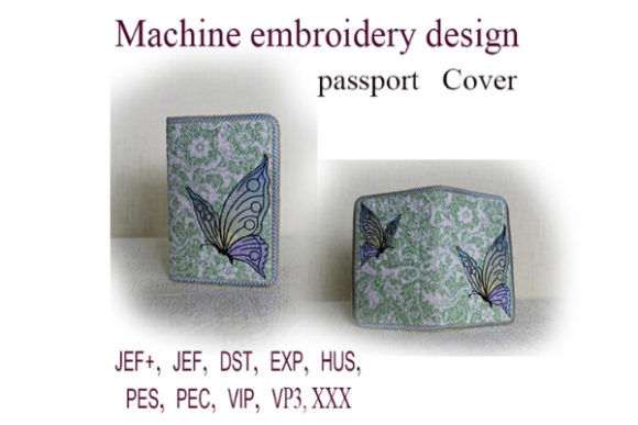 Passport Cover in the Hoop: Butterfly Review