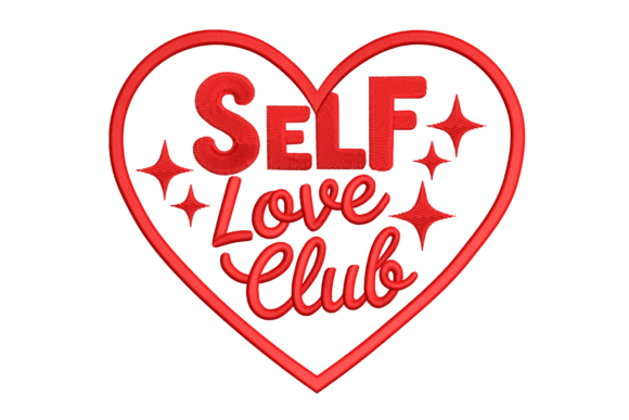Self Love Club Heart – Valentine Quote Review