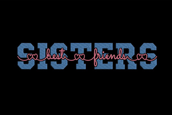 Sisters Best Friends: A Craft Fair Embroidery Review
