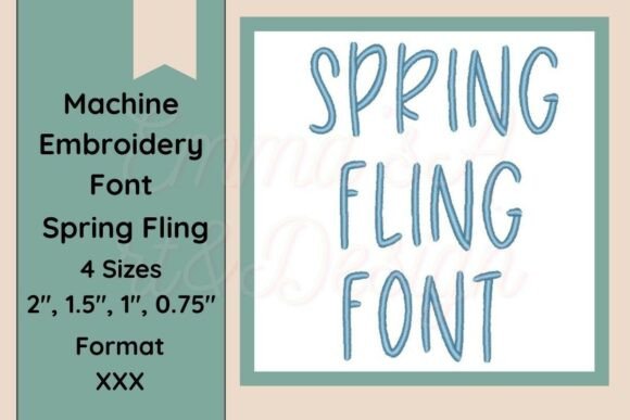 Spring Fling Font Embroidery XXX Format Review