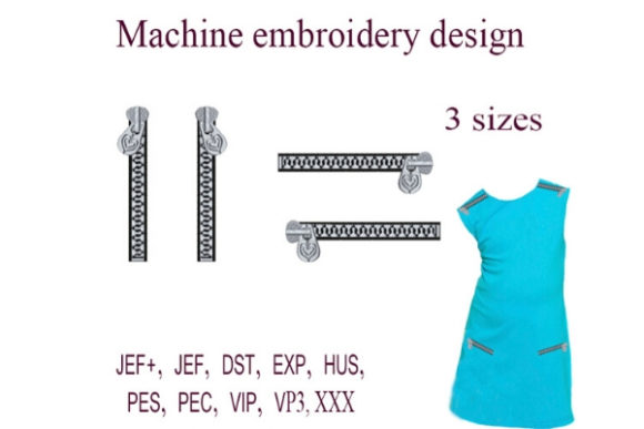 Zippers: A Designer Review for Holiday Embroidery